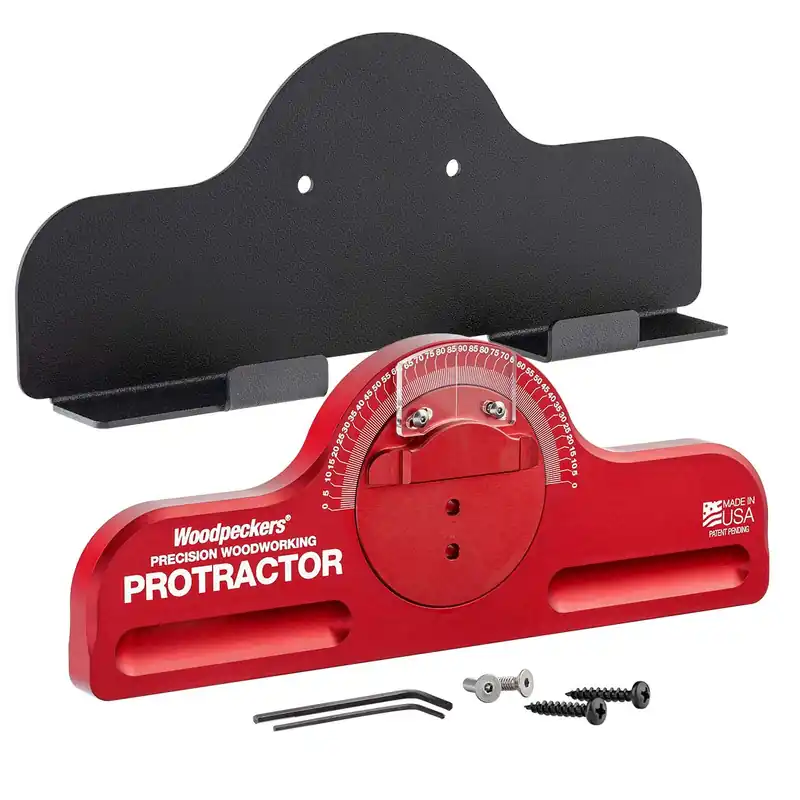 Nieuw binnengekomen - Woodpeckers Precisie Gradenboog voor WWR linialen metrisch plus Rack-It OP=OP